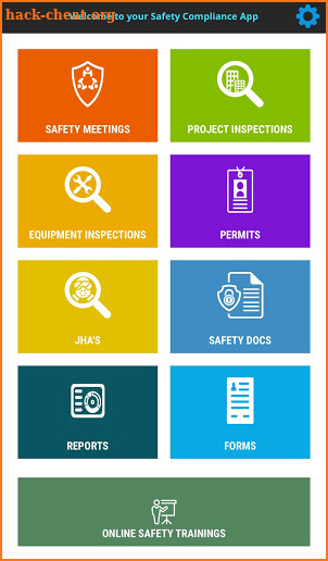 Safety Compliance App screenshot