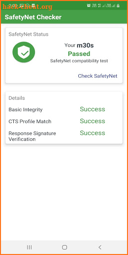 SafetyNet Checker Pro screenshot