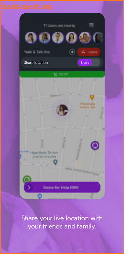SafeUP - Women's Safety Net screenshot