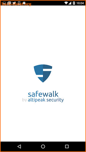 Safewalk screenshot