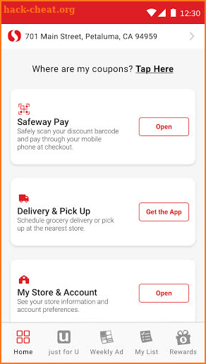 Safeway Deals & Rewards screenshot