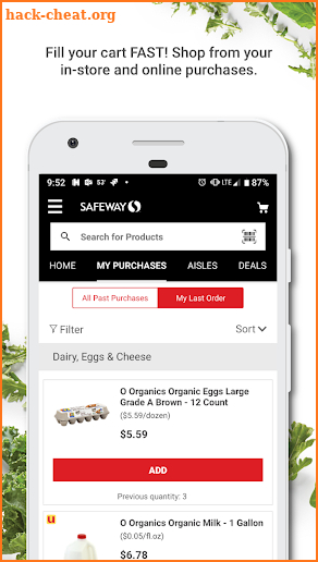 Safeway Online Shopping screenshot