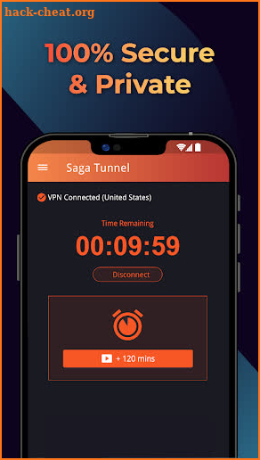 Saga Tunnel VPN screenshot