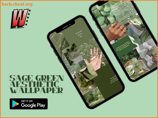 Sage Green Aesthetic Wallpaper screenshot