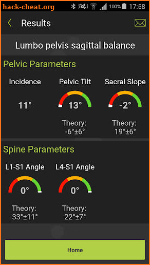 SagittalMeter Pro screenshot