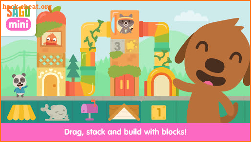 Sago Mini Neighborhood Blocks screenshot