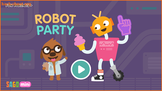 Sago Mini Robot Party screenshot