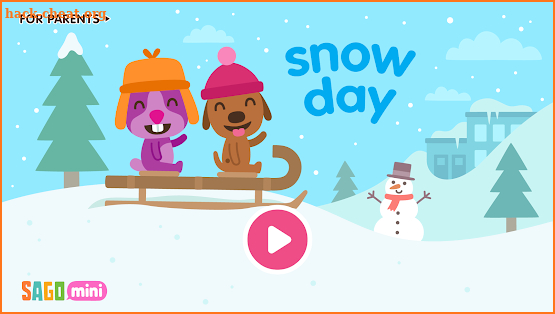 Sago Mini Snow Day screenshot