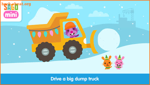 Sago Mini Snow Trucks screenshot
