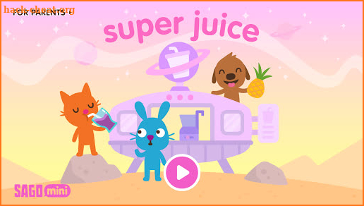 Sago Mini Super Juice Maker screenshot