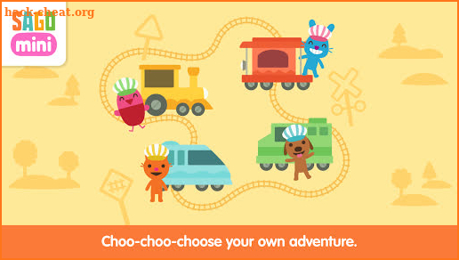 Sago Mini Train Adventure screenshot