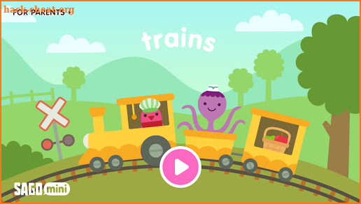Sago Mini Trains screenshot