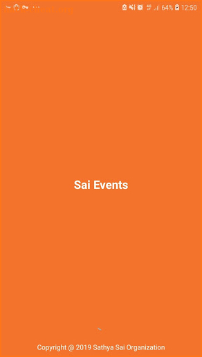 Sai Events screenshot