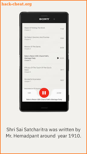 Sai Satcharitra English Audio Book screenshot