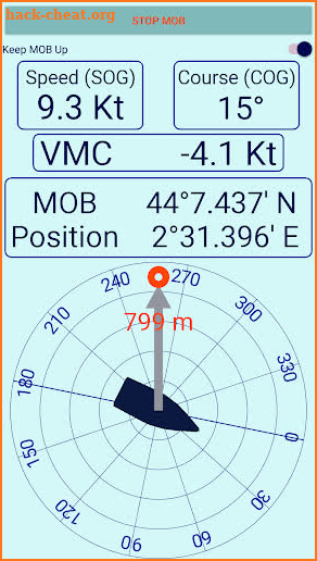 Sail Free GPS screenshot
