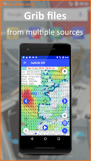 SailGrib Weather Routing Free screenshot