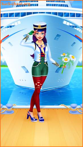 Sailor Girls Dress Up Game screenshot