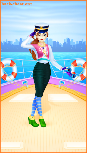 Sailor Girls Dress Up Game screenshot