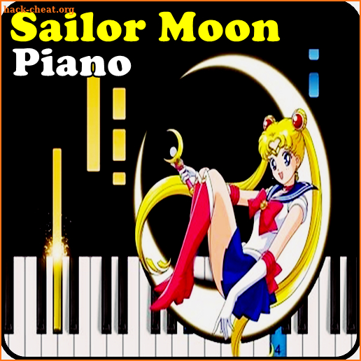 Sailor Moon Piano Game screenshot
