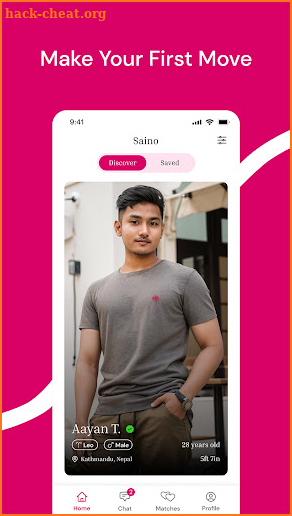 Saino | Nepali Dating App screenshot
