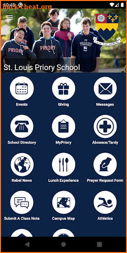 Saint Louis Priory School screenshot