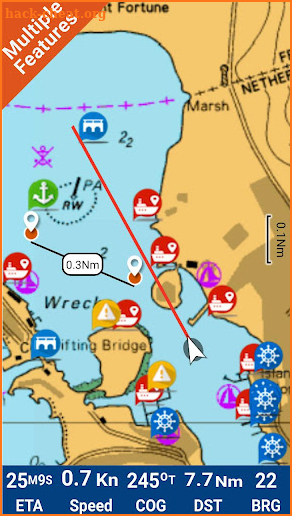 Saint Martin GPS Map Navigator screenshot