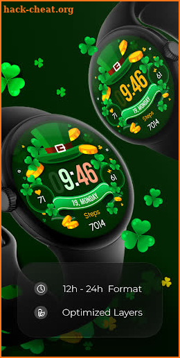 Saint Patrick's Day Watch Face screenshot