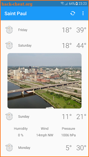 Saint Paul, MN - weather and more screenshot