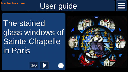 Sainte-Chapelle stained glass screenshot