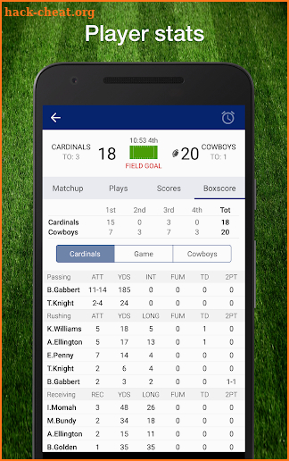 Saints Football: Live Scores, Stats, & Games screenshot