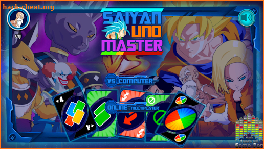 Saiyan & Friends UNO Master screenshot