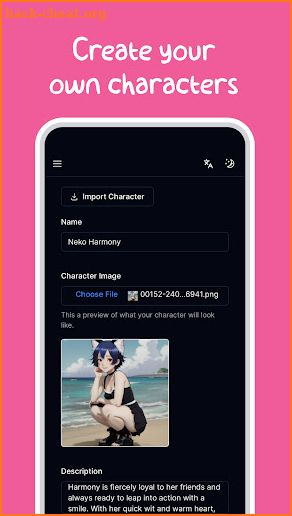 Sakura - Chat with AI Bots screenshot