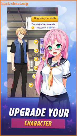 Sakura girls Pro: Anime love novel screenshot