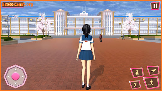 Sakura High School Life Fun 3D screenshot