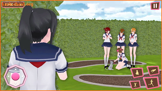 Sakura High School Life Fun 3D screenshot