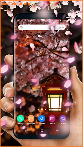 Sakura live wallpaper & moving background screenshot