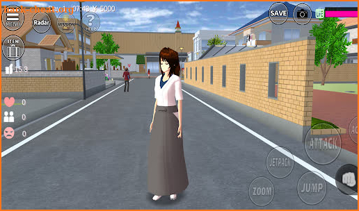 Sakura School simulator ! Hints screenshot