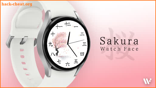 Sakura Watch Face screenshot