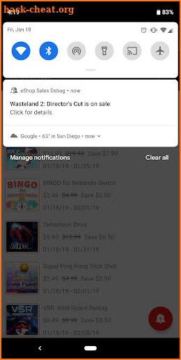 Sale Tracking for eShop screenshot