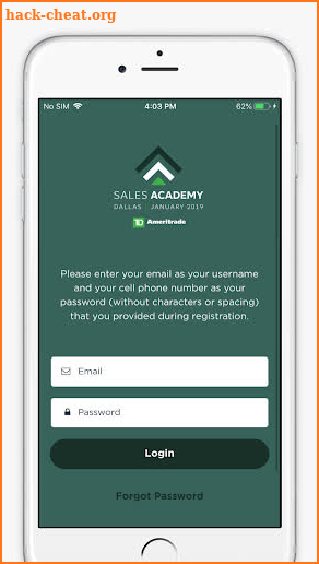 Sales Academy 2019 screenshot