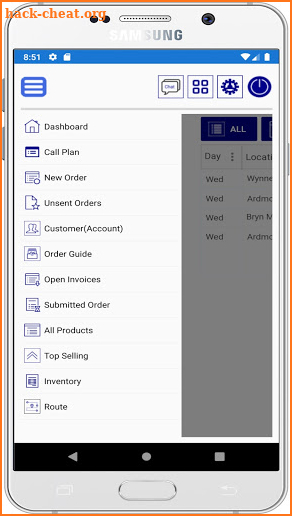 Sales Rep App screenshot
