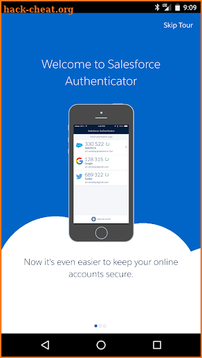 Salesforce Authenticator screenshot