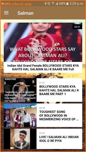 Salman Ali Indian Idol screenshot