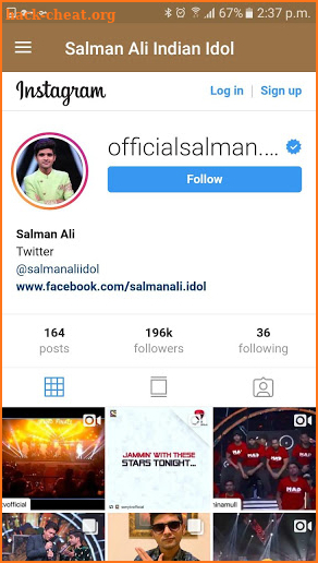 Salman Ali Indian Idol screenshot