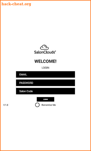 Salon Clouds Checkin App screenshot