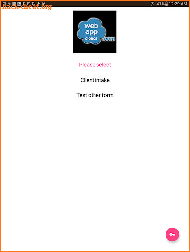 SalonCloudsPlus Intake Form screenshot
