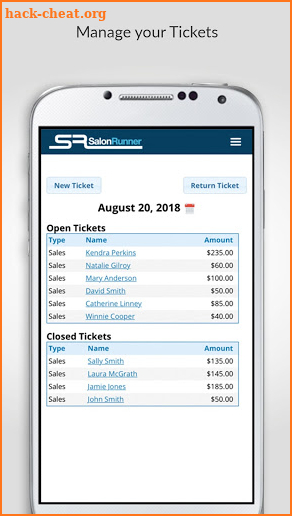 SalonRunner - Salon & Spa Software screenshot