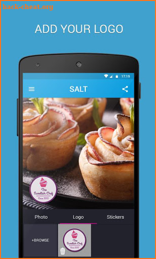 SALT - Watermark, resize & add text to photos screenshot