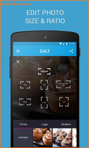 SALT - Watermark, resize & add text to photos screenshot