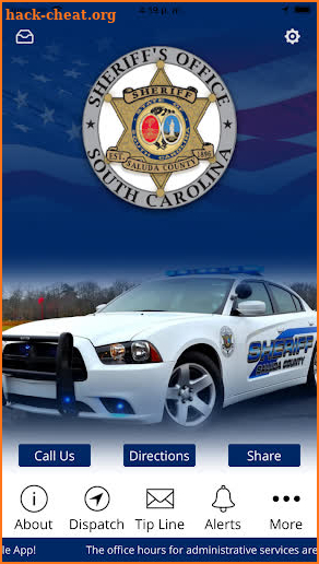 Saluda County Sheriff's Office screenshot